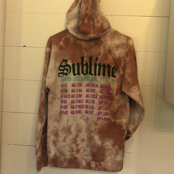 Independent Trading Company Hoodie Sublime 1995 Summer Tour Tie Dyed Look Size S - Picture 4 of 7